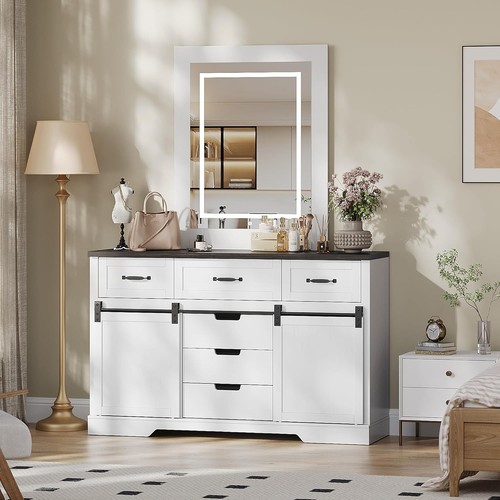 Farmhouse sideboard cabinet - farmhouse,