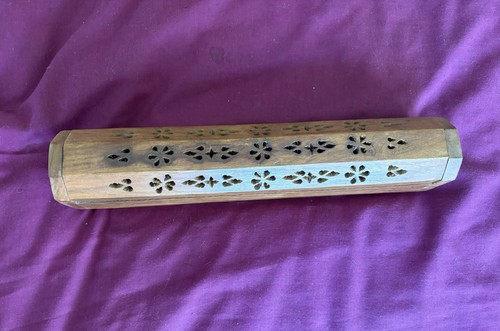 Beautiful hand carved incense - hand,