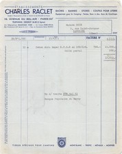 Invoice 1951 ETS CHARLES