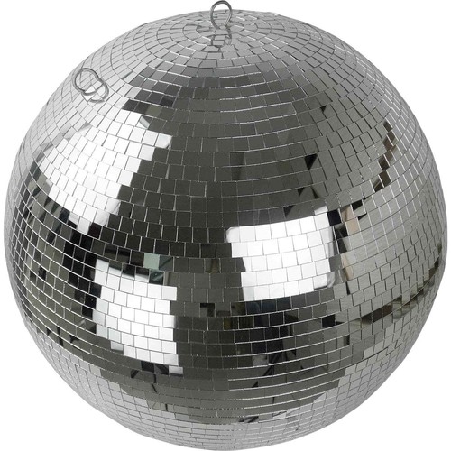 Lab silver mirror ball - lab,