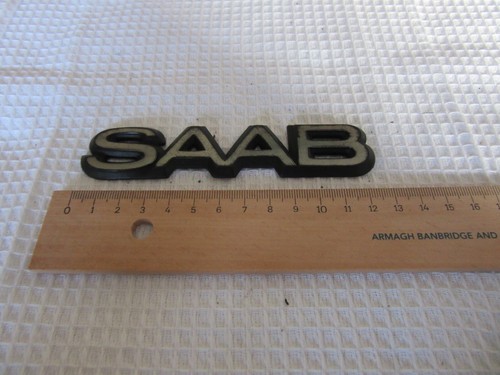 Saab silver black - saab, vintage