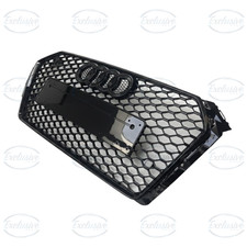 Gloss Black Honeycomb Mesh