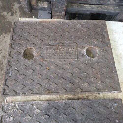 Cast iron manhole cover - manhole, 665mm