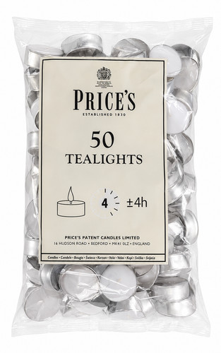 Price candles 100 pack white - candles,