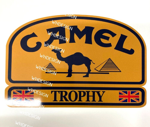 Camel trophy style sticker