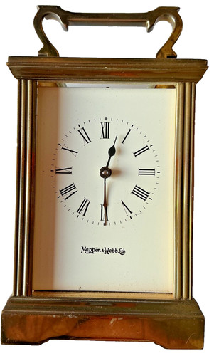 Carriage clock mappin - and, webb