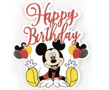 MickymouseTheme Cake Topper Cake Toppers For Kids Girls Cake Decoration Supplies
