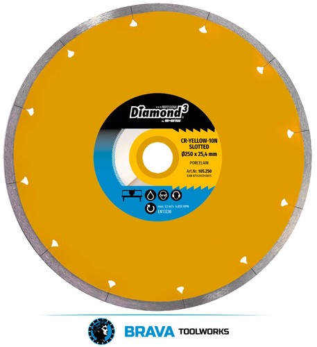 Tile saw blade 250mm - tile,