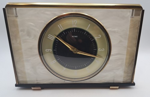 Vintage metamec mantle clock - vintage,