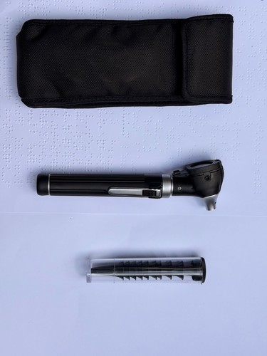 Mini fiber otoscope - fiber, optic
