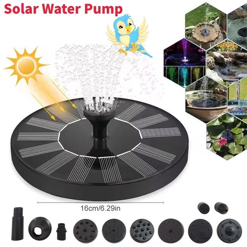 Solar water fountain floating - solar,