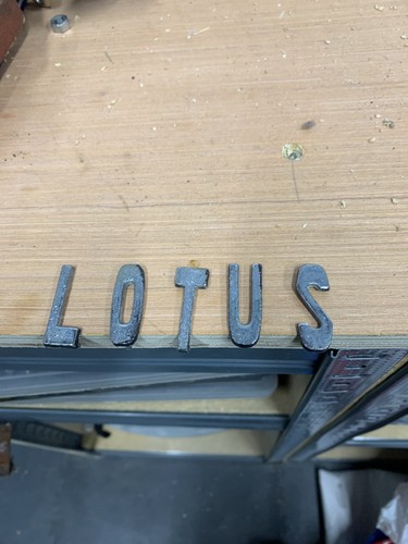 Lotus chrome letters europa - lotus,