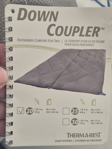 Thermarest down coupler - thermarest,