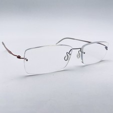 LINDBERG eyeglasses GREY/BROWN RIMLESS glasses frame MOD: 091/C580 T611