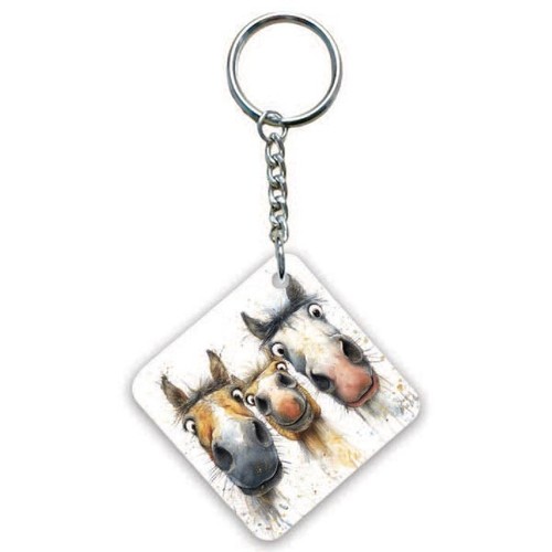 Pony horse keyring key ring - keyring,