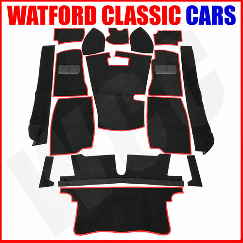Mgb roadster carpet set 1968 - carpet,