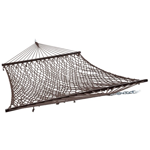 Double cotton rope hammock - double,