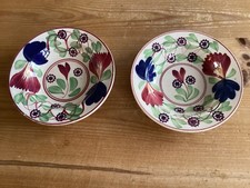 Antique Scottish Pottery bowls Methern Fife 1880