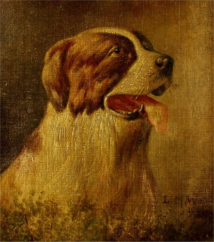 Antique bernard oil - antique, st