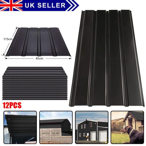 12x black cladding - 12x, galvanized