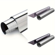 One Way Mirror Door Window Glass Film Privacy Sticker Heat Reducing Reflection