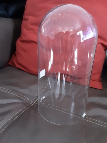 Vintage glass dome replacement - glass,