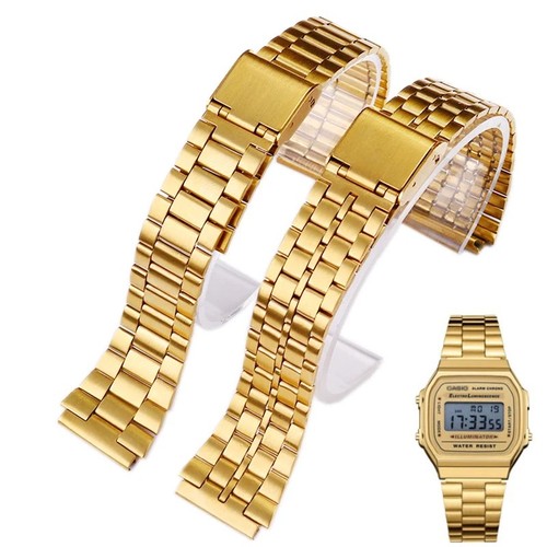 Stainless steel watch band - steel,