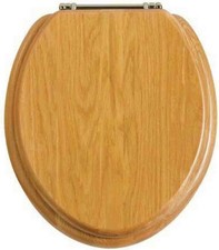 Heritage Oak Toilet Wood WC