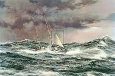 Montague Dawson Horn Abeam Sir