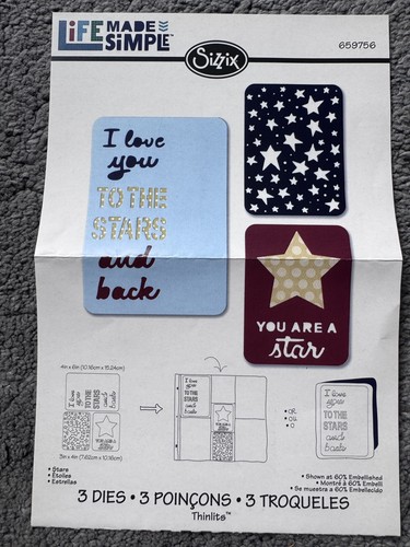 Sizzix thinlits die set 659756 - thinlits,