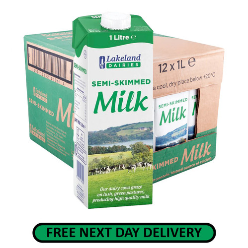 Lakeland dairies semi skimmed - lakeland,