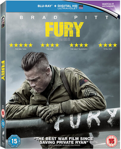 Fury blu ray - fury, (2015)