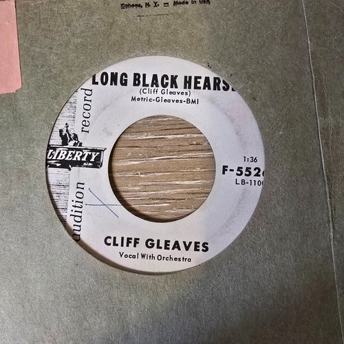 Cliff gleaves long black - cliff,