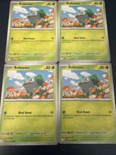 POKEMON - x4 BULBASAUR PLAYSET
