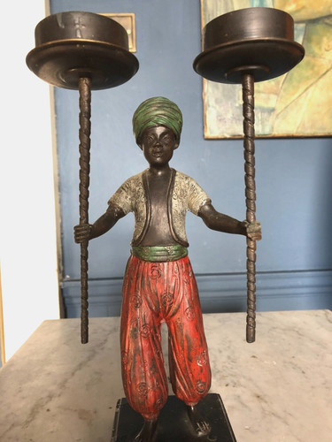Late 19th cent cold - , painted
