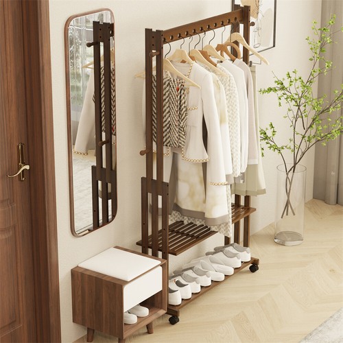 Rolling hall tree hat coat - tree,