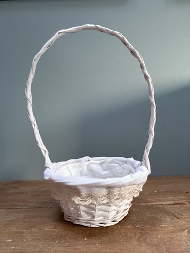Bridesmaid basket flower - basket,