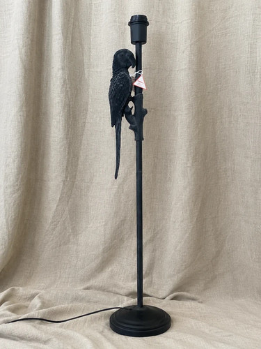 Next parrot flocked floor lamp