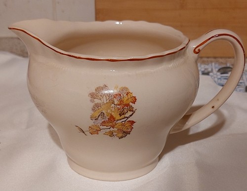 Meakin autumn leaves jug - leaves,