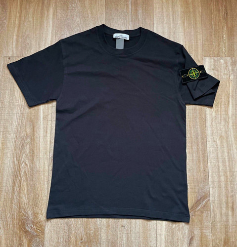 Stone island black shirt - stone, t-shirt