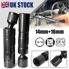 2X 14+16mm SPARK PLUG SOCKET