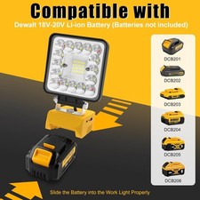 For Dewalt 18V Battery LED