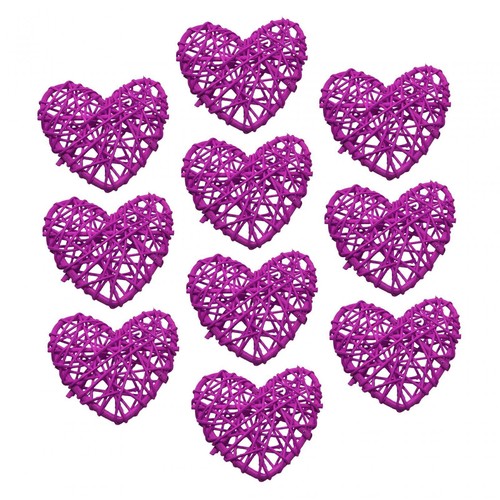 10x wicker rattan - rattan, shaped