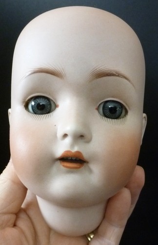 Antique bisque doll head - antique,