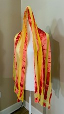 Georgina Von Etzdorf Sheer Scarf 72 x 17 Made in England