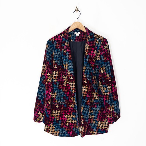 Monsoon velvet houndstooth - monsoon,