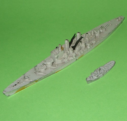 Tri ang minic ships grey - tri-ang,