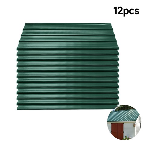 12pcs metal galvanized roof - galvanized,