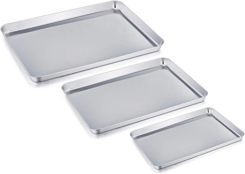 Baking pan set stainless - pan,