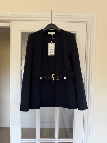 Zara navy fitted - navy,